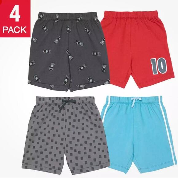 Pekkle Boy’s Graphic T-Shirts and Shorts 8 Piece Set Size 4T NWT - Picture 12 of 12